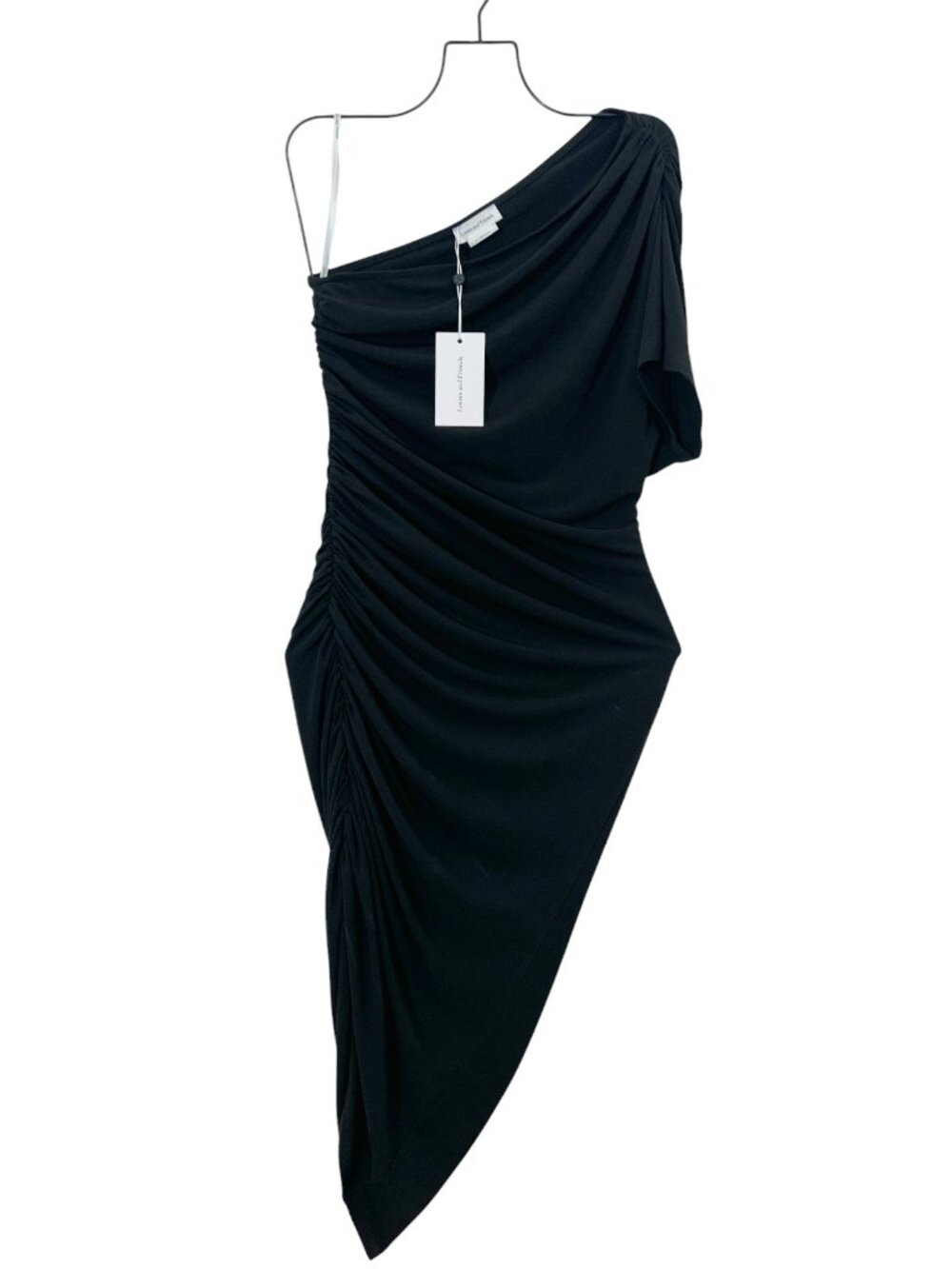 Lovers and Friends Oona One Shoulder Dress Back Small New